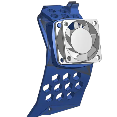 Cửa tản nhiệt Stealthburner có quạt 3010, 2 phiên bản