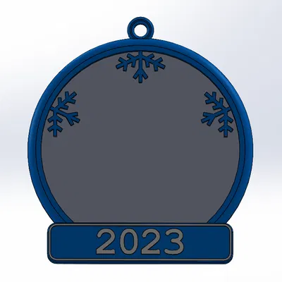 Khung Ảnh Giáng Sinh Treo Cây Thông