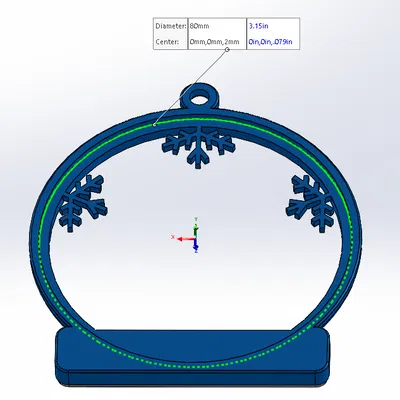 Khung Ảnh Giáng Sinh Treo Cây Thông