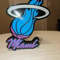Logo Miami Heat Phong Cách Thập Niên 80 - Thumbnail 1