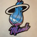 Logo Miami Heat Phong Cách Thập Niên 80 - Thumbnail 2