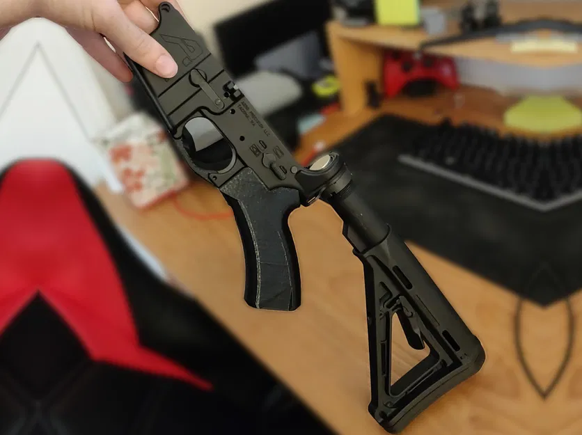 AR Featureless Grip v1.4 - Báng Súng AR Chống Lật - Image 2