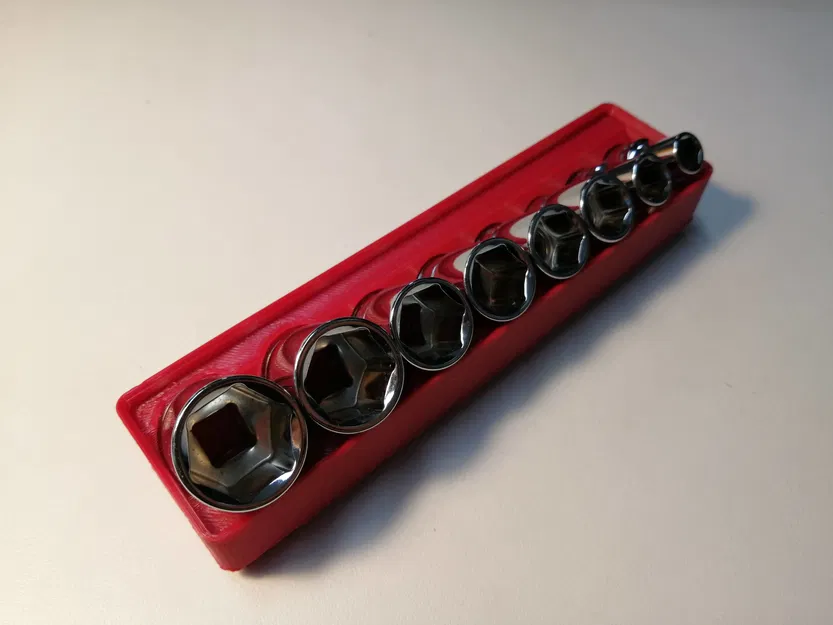 Bộ Giữ Ổ Cắm Gridfinity 4x1x3 (Bộ 8 Cái) - Image 2