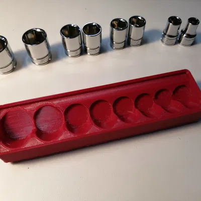 Bộ Giữ Ổ Cắm Gridfinity 4x1x3 (Bộ 8 Cái)