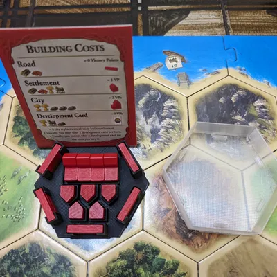 Hộp Đựng Quân Cờ Catan