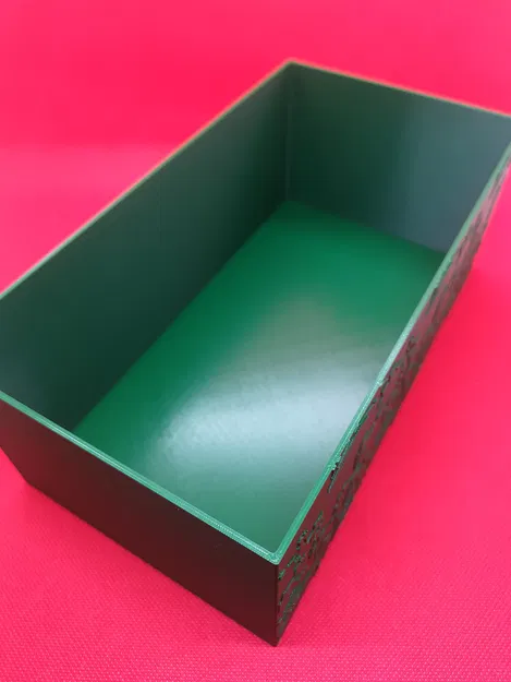 Hộp Đựng Khăn Giấy Gấp Kèm Họa Tiết Hoa Văn - Image 3