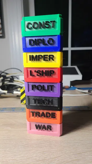 Bộ theo dõi lượt chơi TI4 có nam châm - Image 1