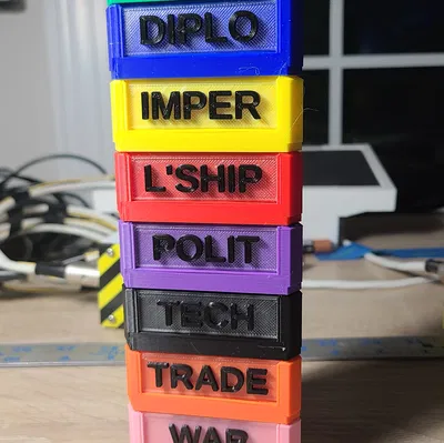 Bộ theo dõi lượt chơi TI4 có nam châm