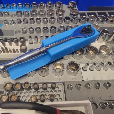 Giá đỡ cờ lê Husky 3/8 Gridfinity 1x5