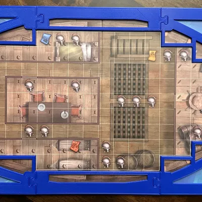 The Isle of Cats: Khung Thuyền và Khay Đựng Kho Báu