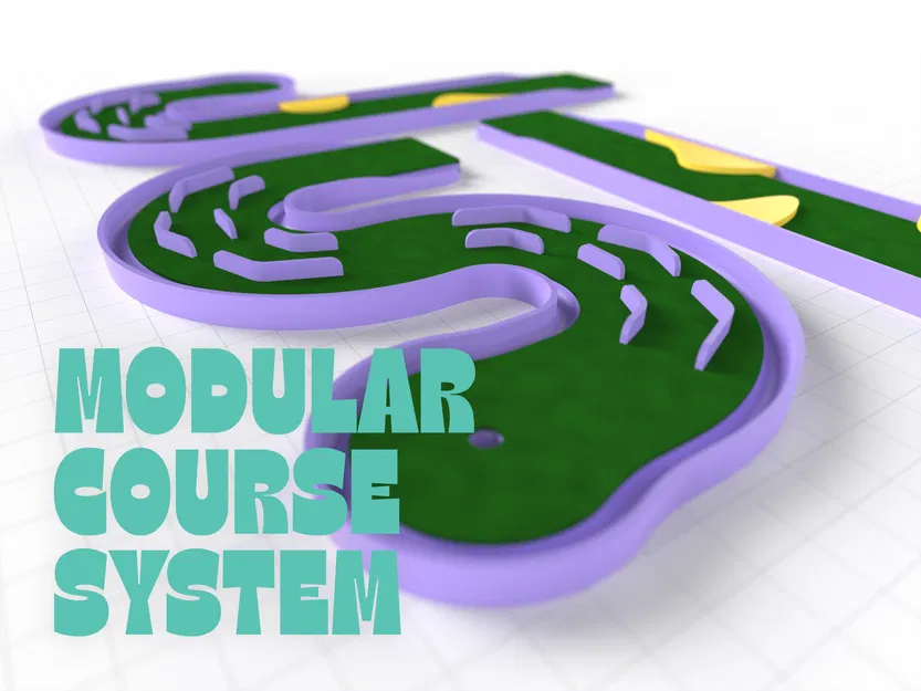 Mini Mini Putt Putt - Sân Golf Mini Để Bàn Module (Bộ Starter) - Image 1