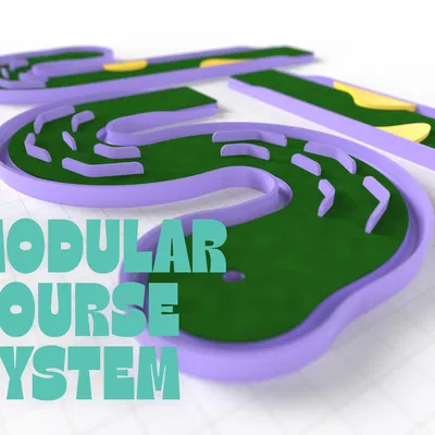 Mini Mini Putt Putt - Sân Golf Mini Để Bàn Module (Bộ Starter)