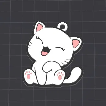 móc khóa / mặt dây chuyền hình mèo dễ thương