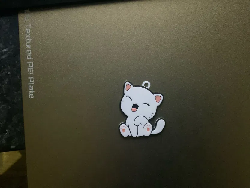 móc khóa / mặt dây chuyền hình mèo dễ thương - Image 2