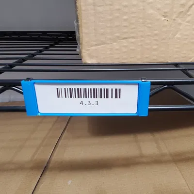 Kẹp Nhãn 3x1 Dùng Dây Rút Cho Kệ Lưới