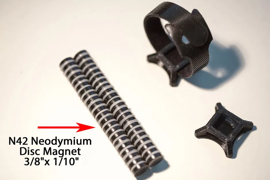 Đế nam châm giữ dây đai cáp 13mm - Image 6