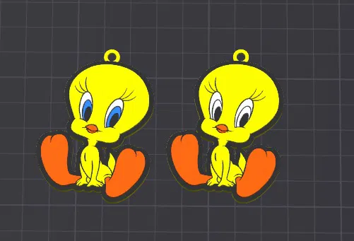 Móc khóa / Mặt dây chuyền bé Disney/Looney Tunes Siêu Cưng - Image 1