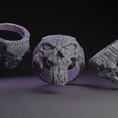 Nhẫn Đầu Lâu Tà Ác