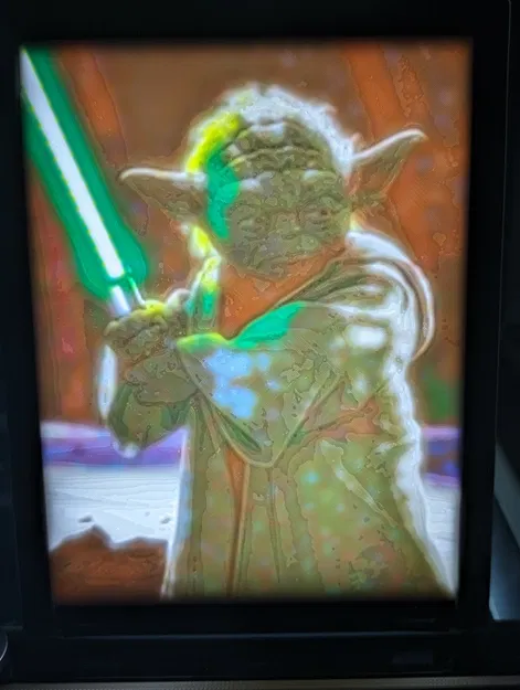 Yoda - Lithophane - Image 1