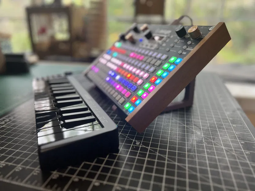 Đế Synth Để Bàn Nghiêng 40 Độ, Dành Cho Deluge, Elektron, V.v. - Image 3