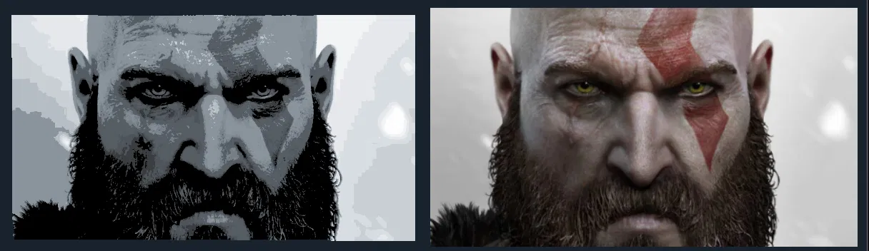 Mô Hình KRATOS HueForge - Image 1