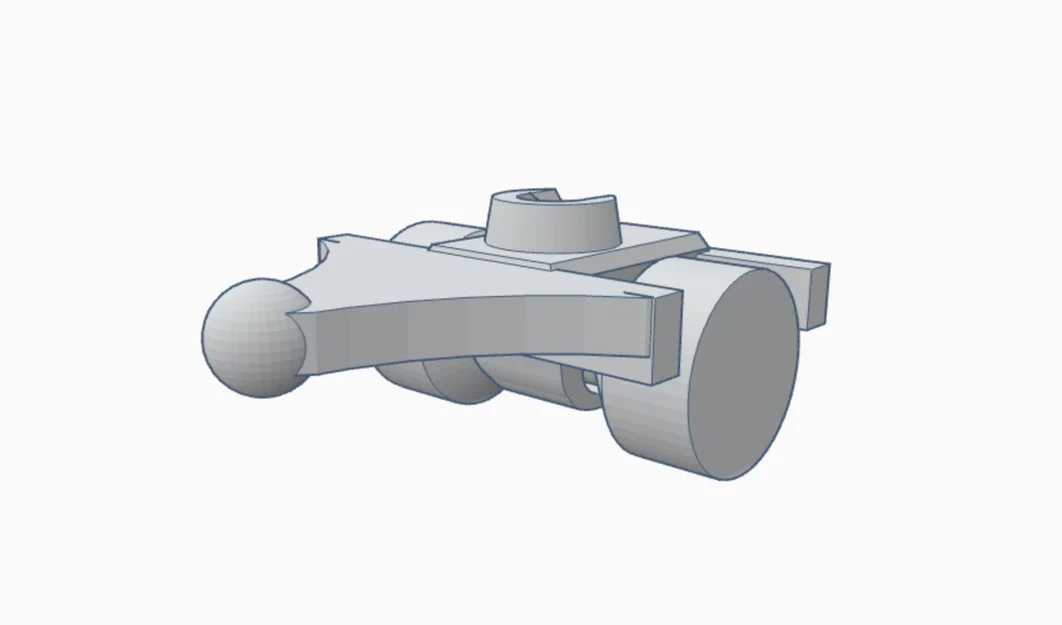 Mô Hình Xe Sơ Mi Rơ Moóc Mini - Image 1