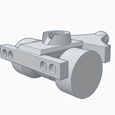 Mô Hình Xe Sơ Mi Rơ Moóc Mini