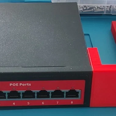 Tai/kệ gắn rack cho switch 7.5" và Unifi USG