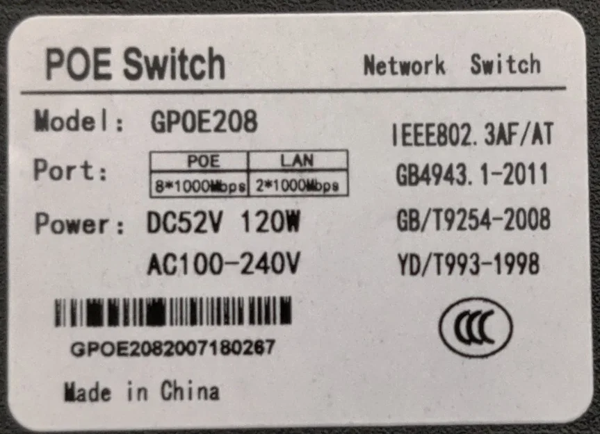 Tai/kệ gắn rack cho switch 7.5" và Unifi USG - Image 8