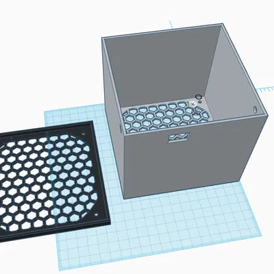 ESP32 Rig Rack & Hộp Vuông cho Duino-Coin