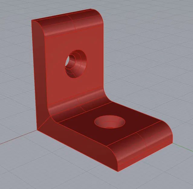 Giá đỡ kệ 2 lỗ - Image 1