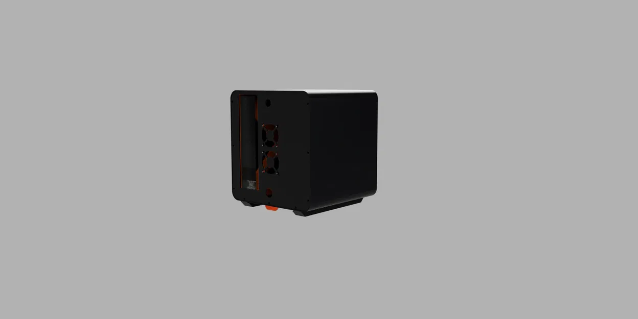 Vỏ Case MiniITX PC/NAS - Hỗ trợ 6 ổ SSD/HDD 2.5'' - Image 4