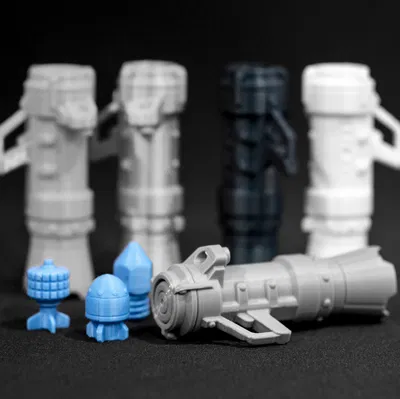 Súng Phóng Tên Lửa Đồ Chơi | In-in-Place