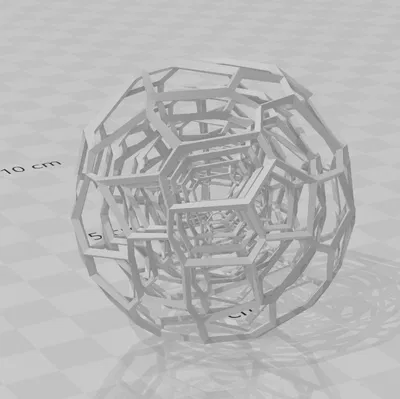 Mô Hình Fidget Hình Cầu Voronoi