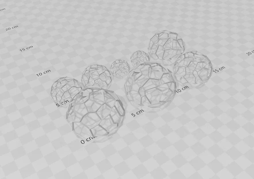 Mô Hình Fidget Hình Cầu Voronoi - Image 2