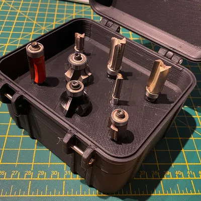 Hộp Đựng Mũi Doa (Router Bit) 1/4" & 1/2" Siêu Bền