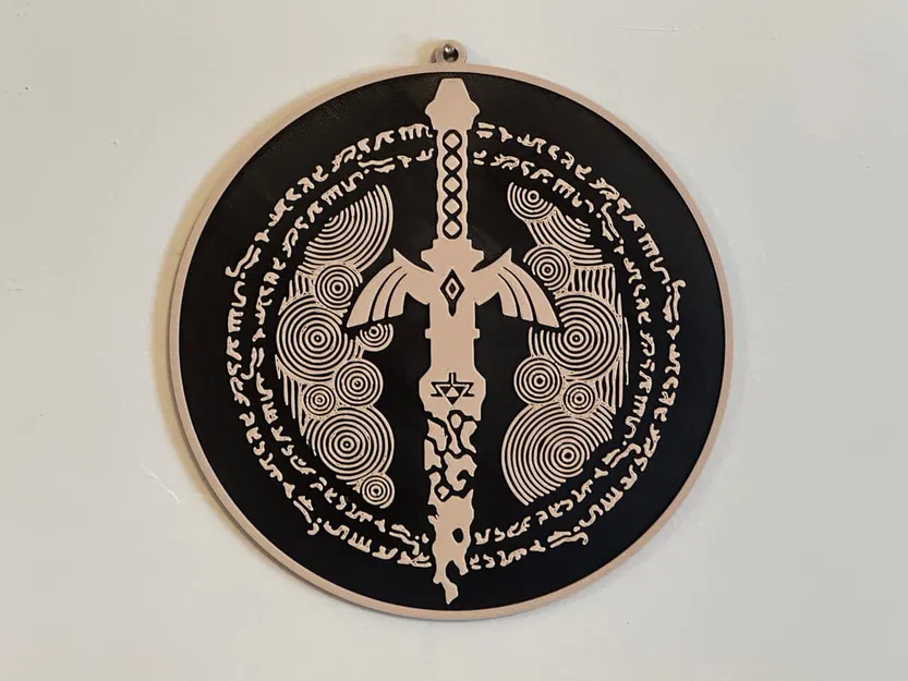 Zelda: Nước Mắt của Vương Quốc - Trang Trí Tường Kiếm Master - Image 1