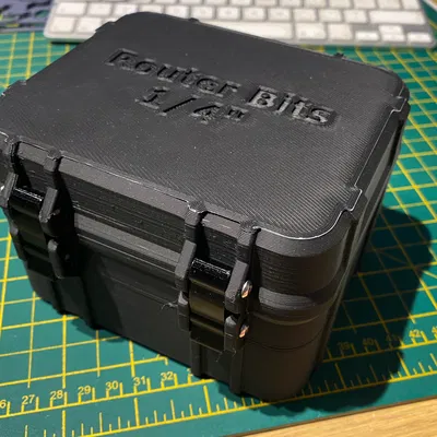 Hộp Đựng Mũi Doa (Router Bit) 1/4" & 1/2" Siêu Bền