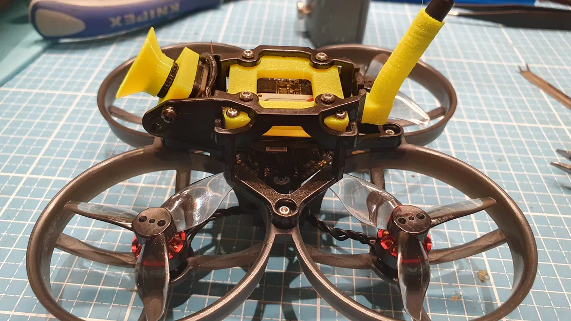 Adaption Walksnail Mini 1s trên khung Mobula 8 - Image 1