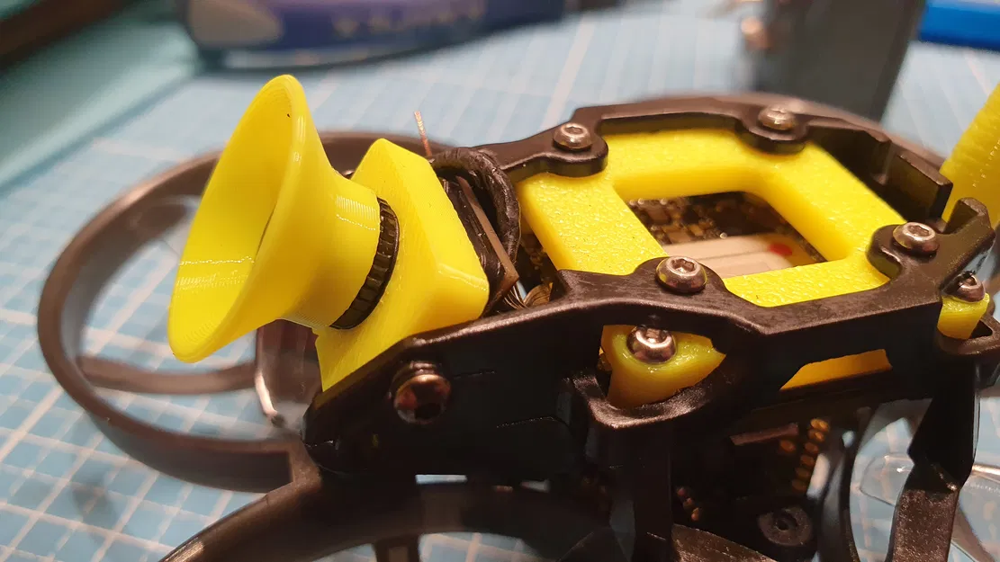 Adaption Walksnail Mini 1s trên khung Mobula 8 - Image 3