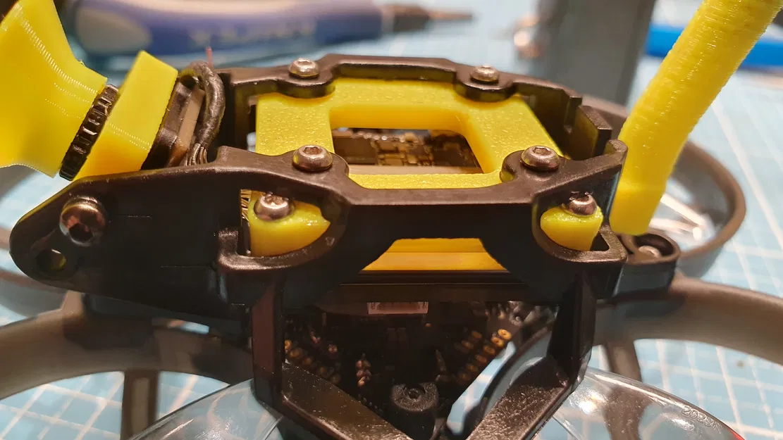 Adaption Walksnail Mini 1s trên khung Mobula 8 - Image 4