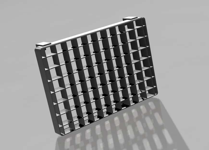 Tản Sáng Lưới Tổ Ong + Rãnh Cho Lọc Màu/Softbox Đèn Video - Image 3