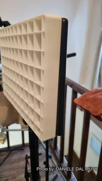 Tản Sáng Lưới Tổ Ong + Rãnh Cho Lọc Màu/Softbox Đèn Video - Image 6