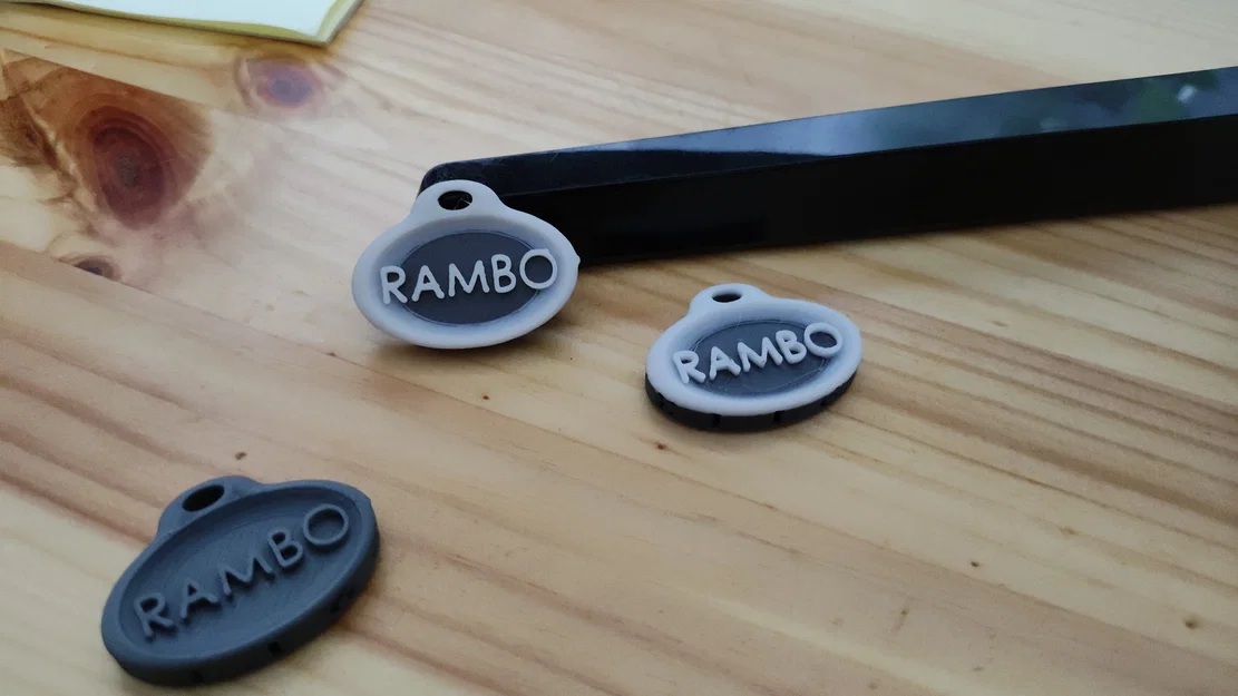 Thẻ Tên "RAMBO" - Image 2