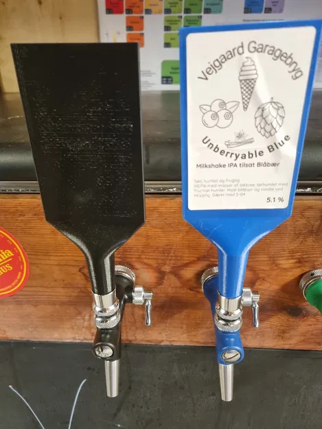 Tay cầm vòi bia cho nhãn 62*100mm - Image 2