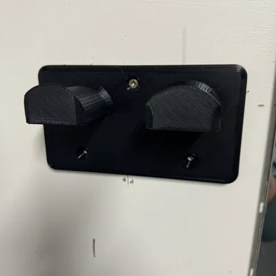 Giá Treo Kẹp Tạ Barbells Gắn Tường - Rogue HG/Olympic