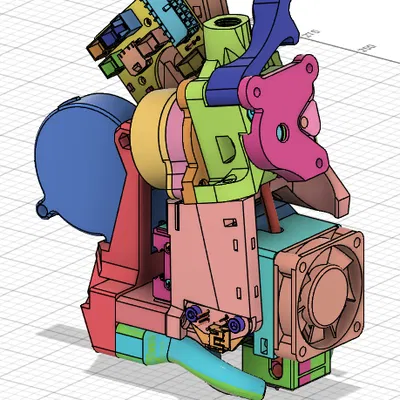 Đầu đùn Galilei, Đầu nóng CR10 / V6 kiểu Tap