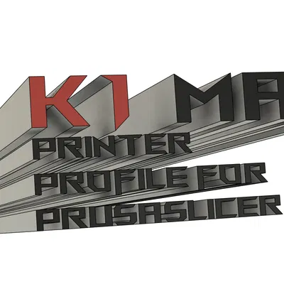 Cấu hình Creality K1 Max cho Prusaslicer
