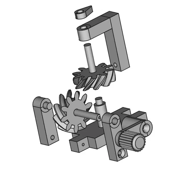 Bánh Răng Xoắn Ốc Bắt Chéo - Image 3
