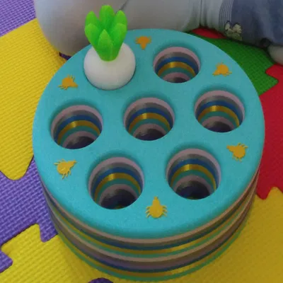 Đồ chơi cho bé tập ăn cà rốt